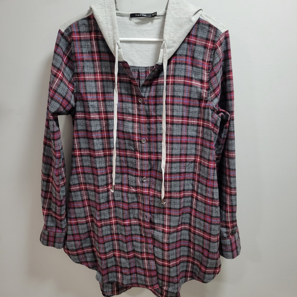 Flannel with pockets